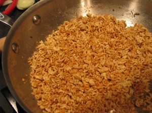 toasty Ramen noodles