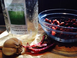 Homegrown Everblossom chili ingredients